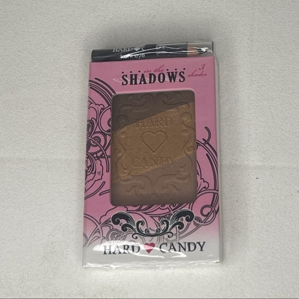 Hard Candy in the shadows. Eye shadow trio